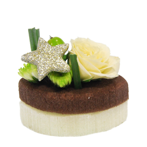 Mignardise de Noël blanche - MB Murielle Bailet ®