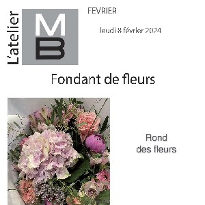 Fondant de fleurs : La ronde des fleurs  - MB Murielle Bailet ®