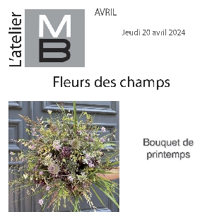 Fleurs des champs : Bouquet de printemps - MB Murielle Bailet ®