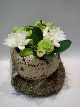 Murielle Bailet fleuriste et fleurs pour pâques 